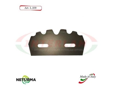L209 - Lama per Carri UNIFEED - Dentata - Ø97 - GILIOLI - ( 10 Pz.)