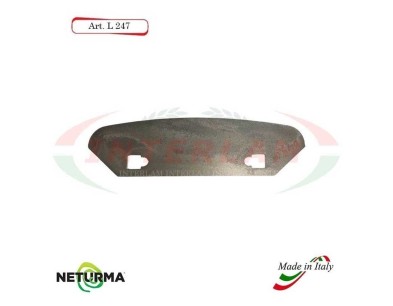 Knife for mixer wagons UNIFEED L247 Smooth- Ø55 - STORTI - 10 Pcs.