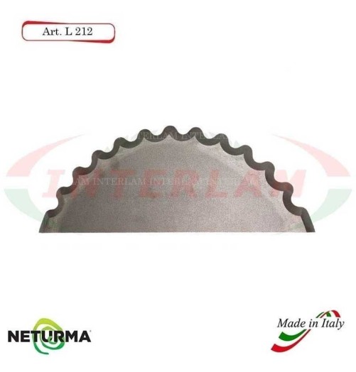 L212 Knife for mixer wagons UNIFEED - Toothed  Ø140 - MARMIX - No holes