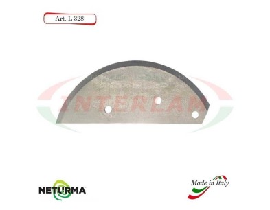 L328 - Knife for mixer wagons UNIFEED Smooth - Ø140 - ALIECO - 2 Pcs