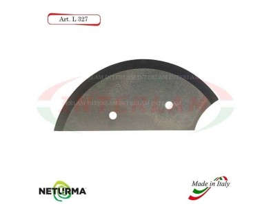 L327 - Lama per Carri UNIFEED - Liscia - Ø140 - MARMIX - ALIECO - (2 Pz.)