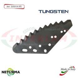 Lama Per Carri UNIFEED LS 2016 SX - Tungsteno - Dentata - (5 Pz.) - PAGLIARI