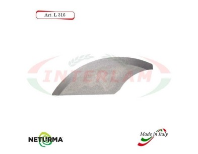 L316 - Lama per Carri UNIFEED - Liscia - Ø81 - MARMIX - (5 Pz.)