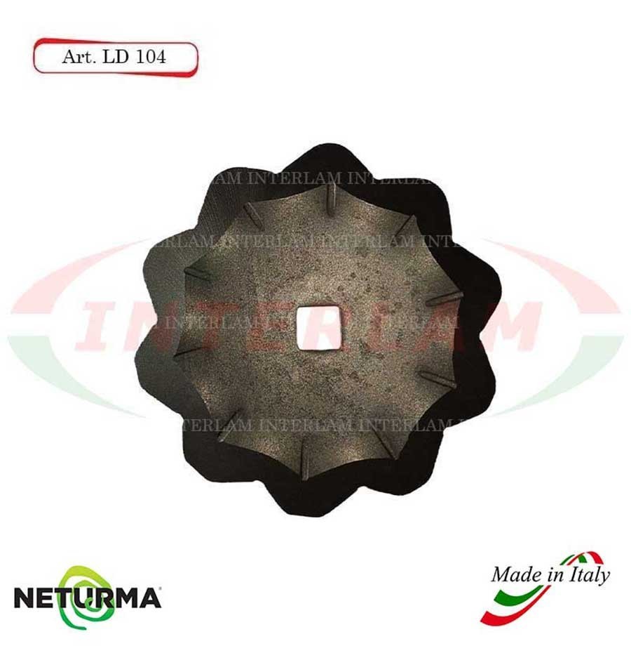 LD104 - Lama per Carri UNIFEED - Dentata - Ø95 - (25 Pz.) - FRASTO LD104 - Lama per Carri UNIFEED - Dentata - Ø95 - (25 Pz.) - FRASTO