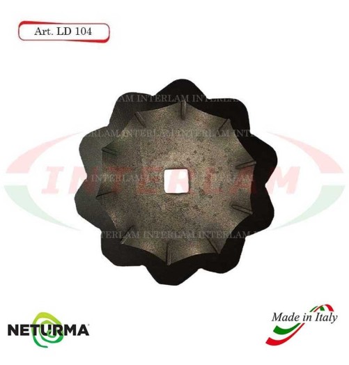 Knife for mixer wagons  UNIFEED LD104 Toothed - Ø95 - (25 Pcs.) - FRASTO