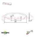 L248 - Knife for mixer wagons UNIFEED L248 Smooth - Ø 65 - STORTI - (10 Pcs.)