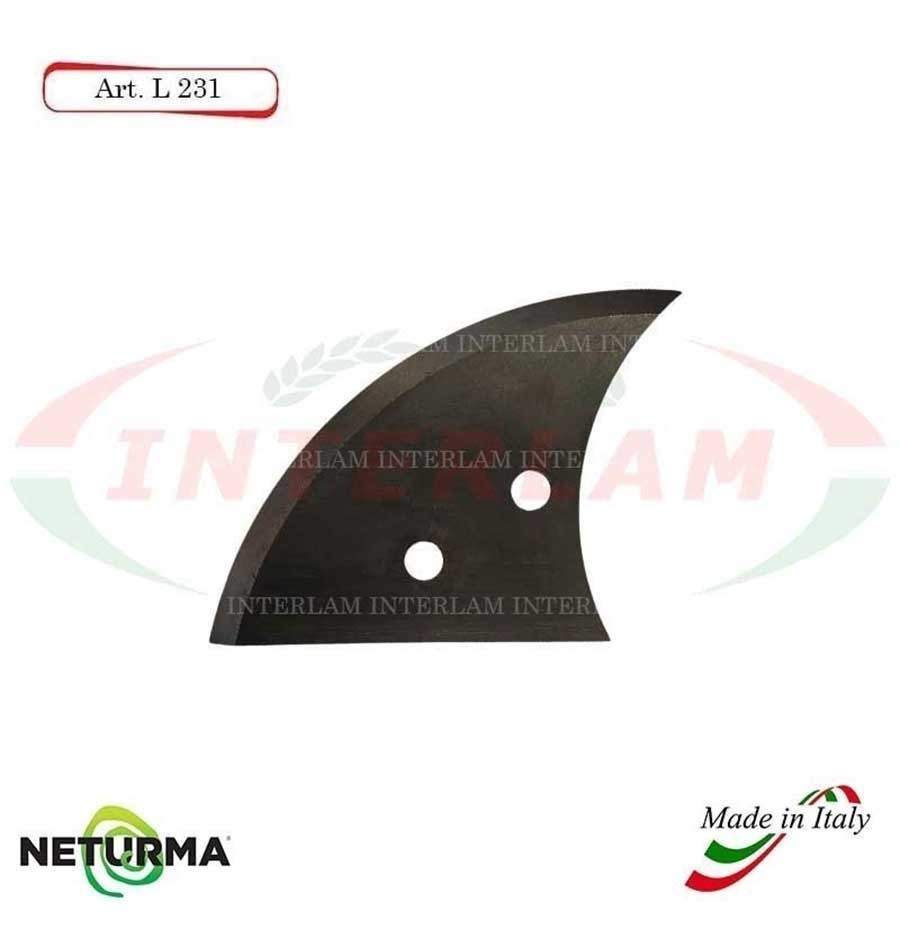 L231 -  Lama per Carri UNIFEED - Liscia - Ø141 - MARMIX - ALIECO - (5 Pz.)