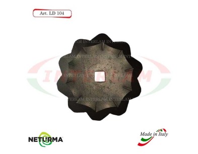 Lama per Carri UNIFEED LD104 Dentata - Ø95 - (25 Pz.) - LUCLAR