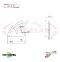 L231 -  Lama per Carri UNIFEED - Liscia - Ø141 - MARMIX - (5 Pz.)