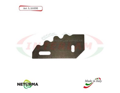 L203DX - Lama per Carri UNIFEED - Dentata - Ø93 - COMAG - (10 Pz.)