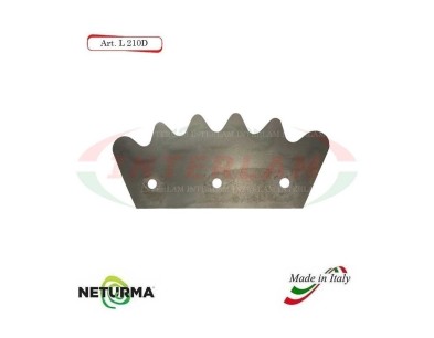L210DX - Lama per Carri UNIFEED - Dentata  Ø113 - PAGLIARI