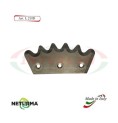 L210SX - Knife for mixer wagons UNIFEED - Toothed- Ø113 - PAGLIARI