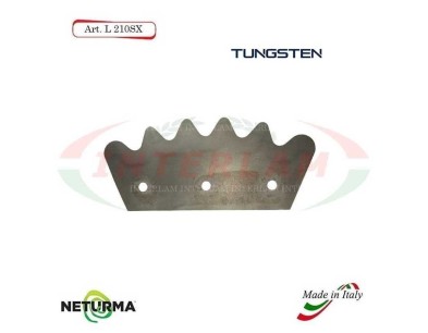 Lama per Carri UNIFEED L210SX Dentata - PAGLIARI - 0350S - TUNG
