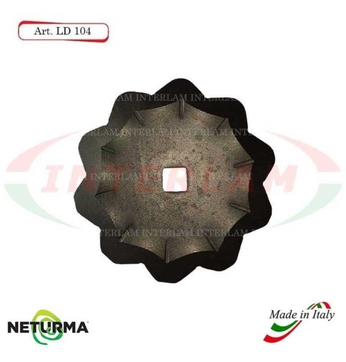 LD104 - Lama per Carri UNIFEED - Dentata - Ø95 - (25 Pz.) - GILIOLI