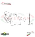 SLS 2006 DE/SX  - Knife support for UNIFEED mixer wagons - LAZZARONI - SUPERTINO - (3 Pcs.)
