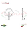 LD104 - Blades for mixer wagons  UNIFEED - Toothed - Ø95 - (25 Pcs.)  STORTI