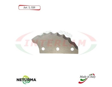 L326 - Lama per Carri UNIFEED - Dentata Ø110 - SGARABOLDI - (2 Pz.)