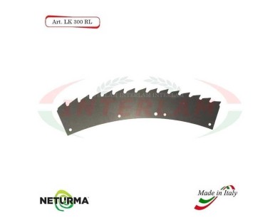 LK300 - Lame TRINCIA Foraggi e Mais KEMPER - RAGGIO LARGO - (8 Pz.)