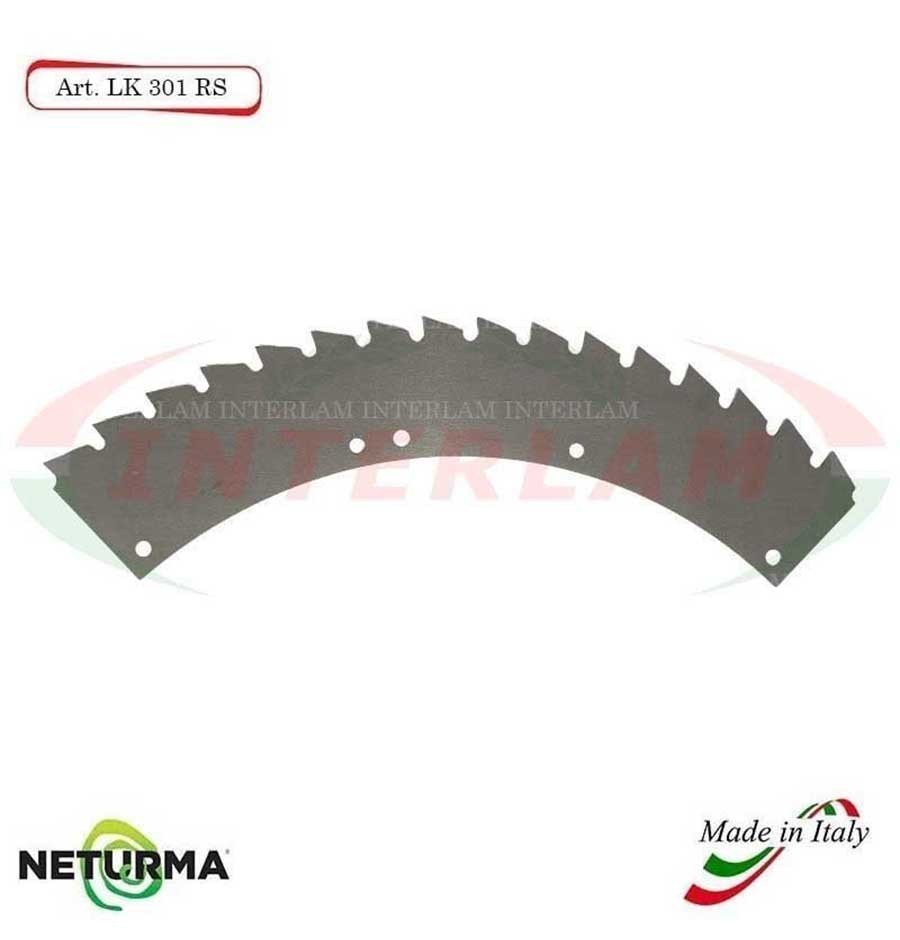 LK301 Lame TRINCIA Foraggi e Mais KEMPER - RAGGIO STRETTO - (8 Pz.)