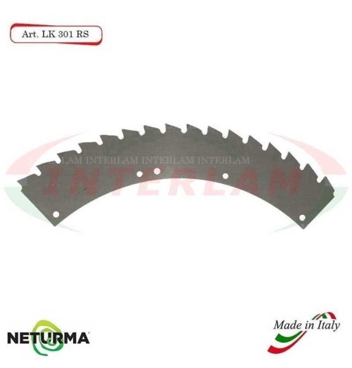 LK301 KEMPER Forage and Corn Shredder Blades - NARROW RADIUS - 8 Pcs.