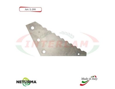 L298 - Blades for forage wagons - Toothed - Ø167 - (5 Pcs.)