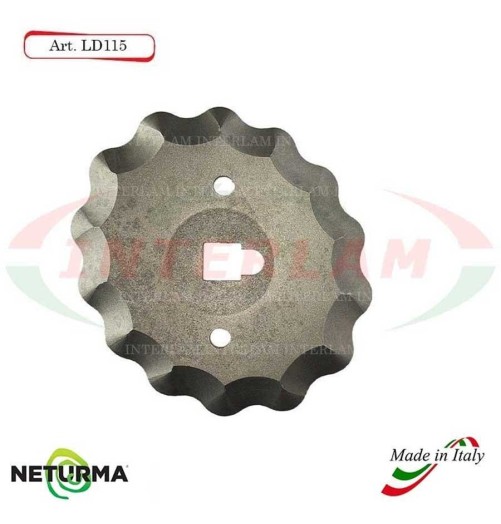 Blade for mixer wagons  UNIFEED LD 115 Toothed - Ø95 STORTI 25 Pcs.