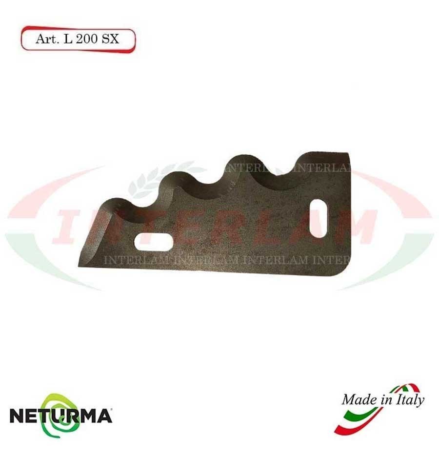 L200SX - Knife for mixer wagons UNIFEED - toothed - Ø80 - (10 Pcs.) - COMAG L200SX - Knife for mixer wagons UNIFEED - toothed - Ø80 - (10 Pcs.) - COMAG