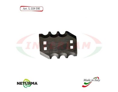 Knife for mixer wagons UNIFEED L228DX toothed - Ø102 - (10 Pcs.)