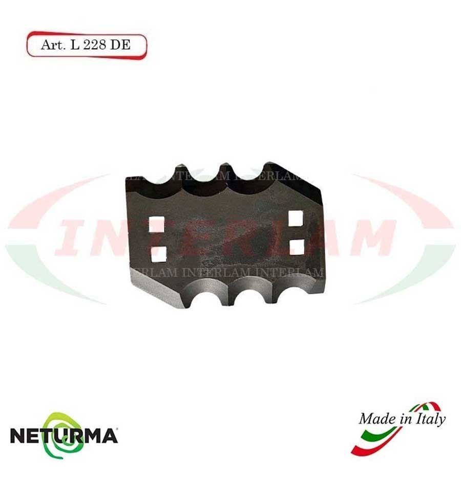 L228DX - Knife for mixer wagons UNIFEED - toothed - Ø102 - (10 Pcs.) - FARESIN L228DX - Knife for mixer wagons UNIFEED - toothed - Ø102 - (10 Pcs.) - FARESIN