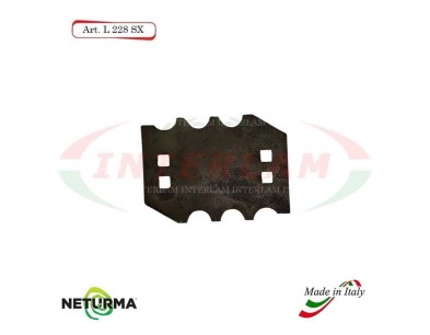 L228SX - Lama per Carri UNIFEED - Dentata - Ø102 - FARESIN - (10 Pz.)