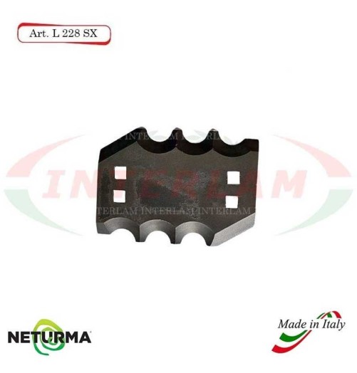 Knife for mixer wagons UNIFEED L228SX toothed - Ø102 - (10 Pcs.)