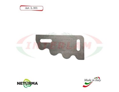 L301 - Lama per Carri UNIFEED - Dentata - Ø90 - BONINO - (10 Pz.)