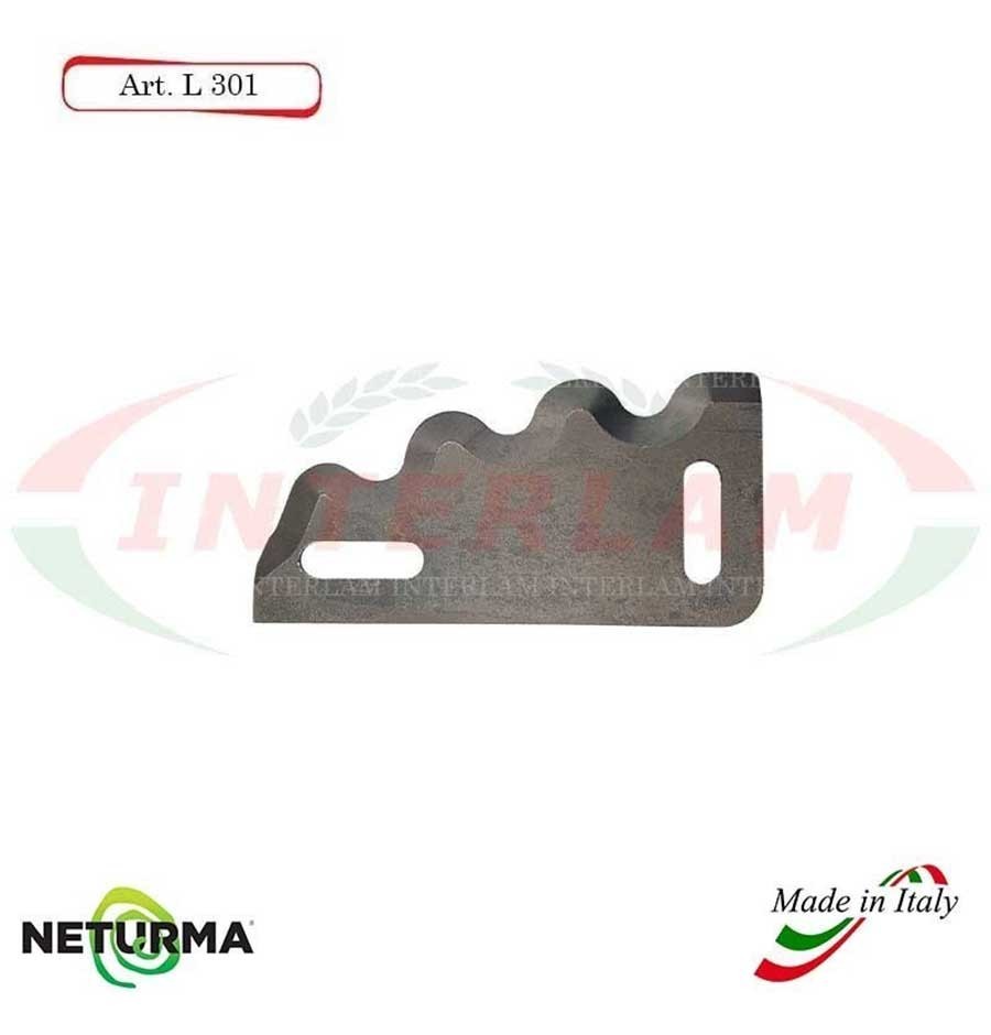 L301 - Knife for mixer wagons UNIFEED - toothed - Ø90 - (10 Pcs.) - BONINO L301 - Knife for mixer wagons UNIFEED - toothed - Ø90 - (10 Pcs.) - BONINO