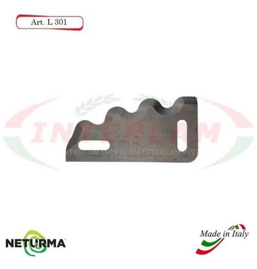 L301 - Lama per Carri UNIFEED - Dentata - Ø90 - BONINO - (10 Pz.)