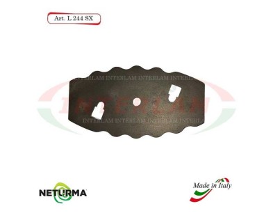 Left toothed knife for UNIFEED wagon L244SX - Ø88 - STORTI