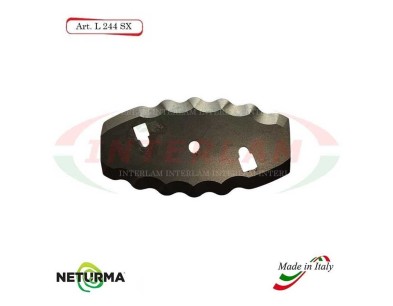 Lama per Carri UNIFEED L244SX Dentata - Ø88 - STORTI - ST16800059