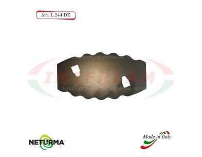 Lama per Carri UNIFEED L244DX Dentata - Ø88 - STORTI - ST16800059