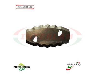 Lama per Carri UNIFEED L244DX Dentata - Ø88 - STORTI - ST16800059