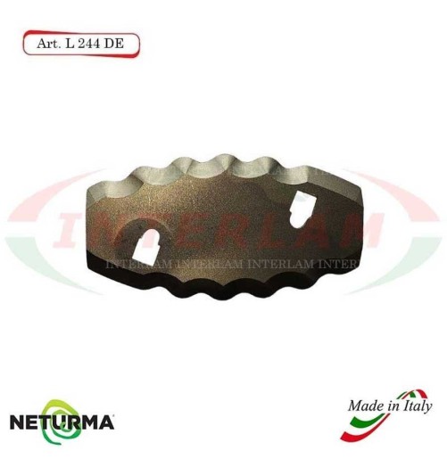 Lama per Carri UNIFEED L244DX Dentata - Ø88 - STORTI - ST16800059