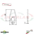 LF423 - Lama per FRESA Carri UNIFEED DRITTA - SILOKING - (25 Pz.)