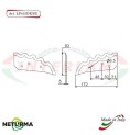 LF410SX - Lama per FRESA Carri UNIFEED DENTATA - SGARABOLDI LF410SX - Lama per FRESA Carri UNIFEED DENTATA - SGARABOLDI