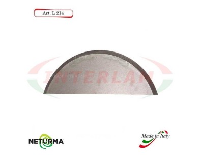 L214 Knife for mixer wagons UNIFEED - Smooth Ø140 - MARMIX - No holes