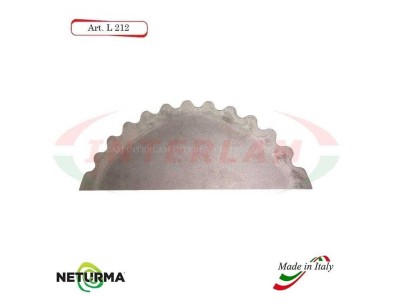 L212 Knife for mixer wagons UNIFEED - Toothed  Ø140 - MARMIX - No holes