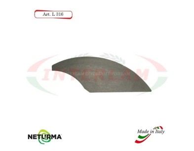 L316 - Knife for mixer wagons UNIFEED Smooth  - Ø81 - MARMIX - ALIECO