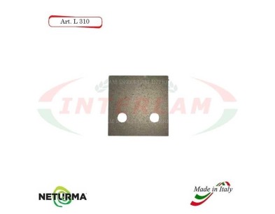 L310 - Knife for mixer wagons UNIFEED Smooth - Ø60 - MARCHINI - 15 Pcs.