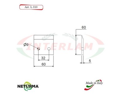 L310 - Lama per Carri UNIFEED  - Liscia  Ø60 - MARCHINI - (15 Pz.)