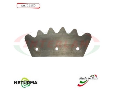 L210SX - Lama per Carri UNIFEED - Dentata  Ø113 - PAGLIARI