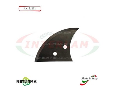 L231 - Knife for mixer wagons UNIFEED Smooth - Ø141 - MARMIX - ALIECO