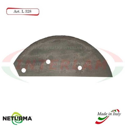 L328 - Knife for mixer wagons UNIFEED Smooth - Ø140 - MARMIX - ALIECO - (2 Pcs.)