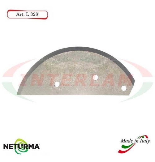 L328 - Lama per Carri UNIFEED - Liscia - Ø140 - MARMIX - (2 Pz.)